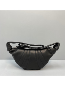 Lemaire Nappa Leather Small Croissant Bag Black 2021