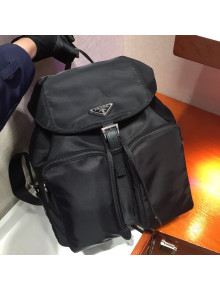 Prada Medidum Nylon Backpack 1BZ005 Black 2021