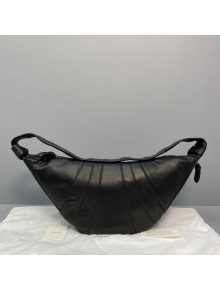 Lemaire Nappa Leather Large Croissant Bag Black 2021