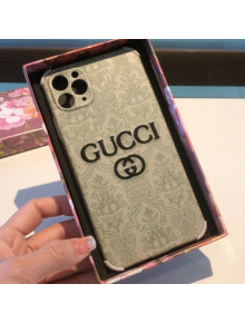 Gucci Embroidered iPhone Case Green 2021