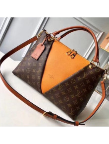 Louis Vuitton Monogram Canvas & Calfskin V Tote MM Bag M43951 Safran 2018