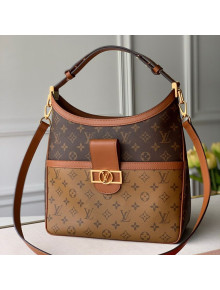 Louis Vuitton Hobo Dauphine MM Shoulder Bag M45195 Monogram Canvas/Brown 2020