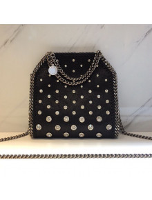 Stella McCartney Tiny Falabella Studded Tote Bag 18cm Black 2020