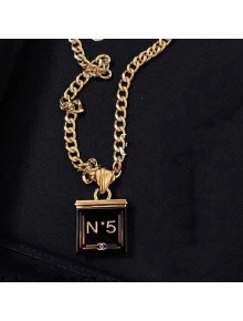 Chanel N°5 Necklace Black/White 2021 100849