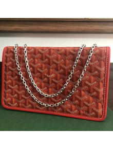 Goyard Alexandre Chain Bag Red 2021