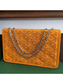 Goyard Alexandre Chain Bag Yellow 2021