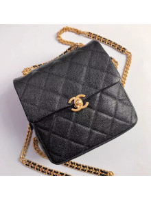 Chanel Grained Calfskin Backpack AS3108 Black 2022