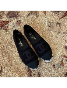 Chanel Fabric Espadrilles G29762 Black 2021 