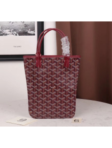 Goyard Mini Tote Bag Burgundy 2020