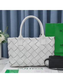 Bottega Veneta Maxi Cabat Tote Bag White 2021