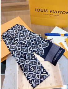 Louis Vuitton Since 1854 Bandeau Scarf 8x120cm Blue 2021 01