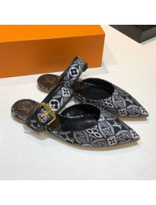 Louis Vuitton Since 1854 Sofia Flat Mules 1A8NWP Black 2021