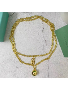 Tiffany & Co. Tiffany HardWear Necklace Gold 02 2020