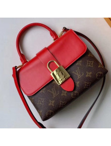 Louis Vuitton Monogram Canvas & Calfskin Lucky BB Bag Coquelicot M44322 2019