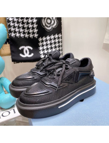 Prada Fabric Sneakers Black 2021 112406