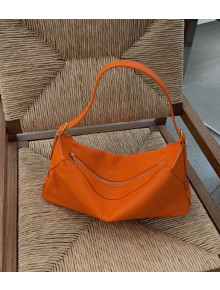 Celine Medium Romy Hobo Bag in Supple Calfskin Pop Orange 2021