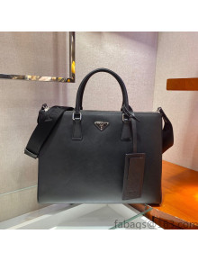 Prada Saffiano Leather Prada Galleria Bag 2VG061 Black 2022