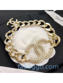 Chanel Pearl CC Chain Bracelet 2020