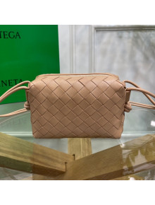 Bottega Veneta Mini Loop Crossbody Bag  Almond Beige 2021