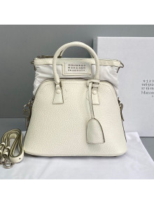 Maison Margiela 5AC Grainy Mini Top handle Bag White 2021