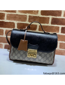 Gucci Padlock Small Shoulder Bag 644527 Black 2021