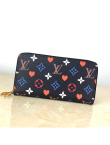 Louis Vuitton Game On Zippy Wallet in Black Monogram Canvas M80323 2020