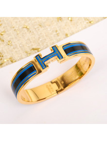 Hermes Clic Bracelet HB012007 Blue/Black 2022