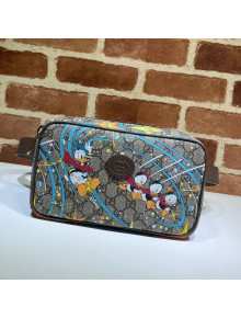 Gucci x Disney Donald Duck GG Canvas Belt Bag 602695 Beige/Blue 2020