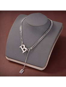 Balenciaga Necklace BN2212103 Silver 2022