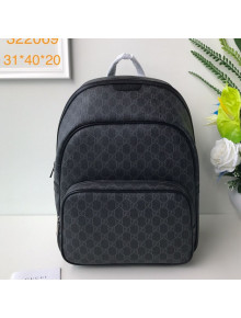 Gucci GG Canvas Backpack 322069 Black 2020