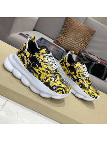 Versace Print Sneakers Black/Gold 20 2021