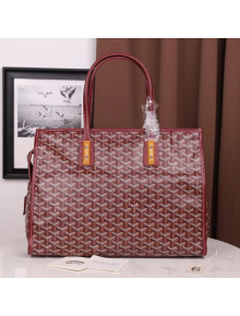 Goyard Marquises Tote Bag Burgundy 2021