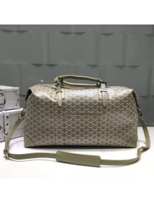 Goyard Boeing Weekend Travel Bag Light Grey 2021