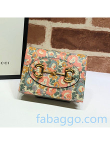 Gucci Horsebit 1955 Liberty London Card Case Wallet 621887 2020