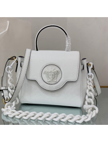 Versace La Medusa Small Handbag White 2021