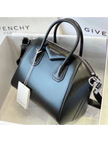 Givenchy Antigona Small Bag in Shiny Smooth Leather Black/Silver 2021