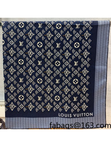 Louis Vuitton Since 1854 Square Scarf 90x90cm Blue 2021