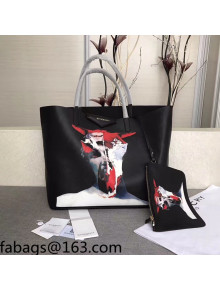 Givenchy Black Calfskin Tote Bag 38cm 8841 16