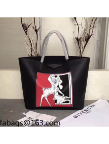 Givenchy Black Calfskin Tote Bag 38cm 8841 04