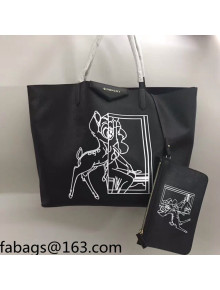 Givenchy Black Calfskin Tote Bag 38cm 8841 05