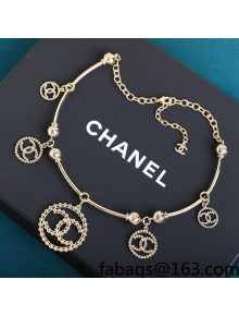 Chanel CC Collar Necklace 2021 18