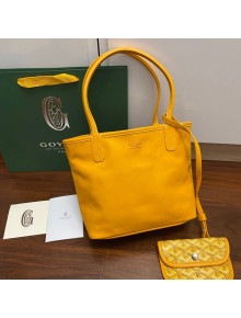 Goyard Anjou Mini Tote Bag Yellow 2021 05