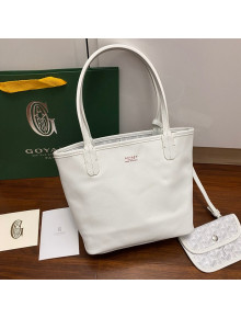 Goyard Anjou Mini Tote Bag White 2021 09