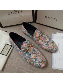 Gucci Liberty London Floral Loafers Pink 2020