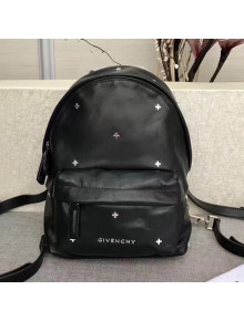 Givenchy Calfskin Cross Studs Nano Backpack Black 2019