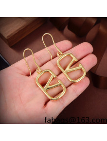 Valentino VLogo Earrings Gold 2021 28