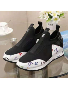 Louis Vuitton Slip-on Sneaker Black/White 2019