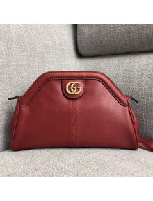 Gucci Leather RE(BELLE) Small Shoulder Bag ‎524620 Red 2018