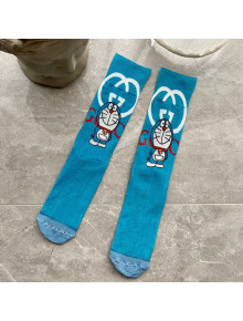 Doraemon x Gucci Socks Blue 2021