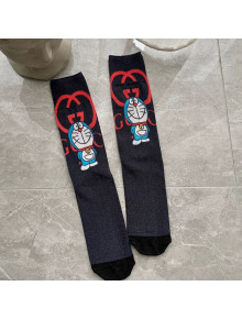 Doraemon x Gucci Socks Black 2021